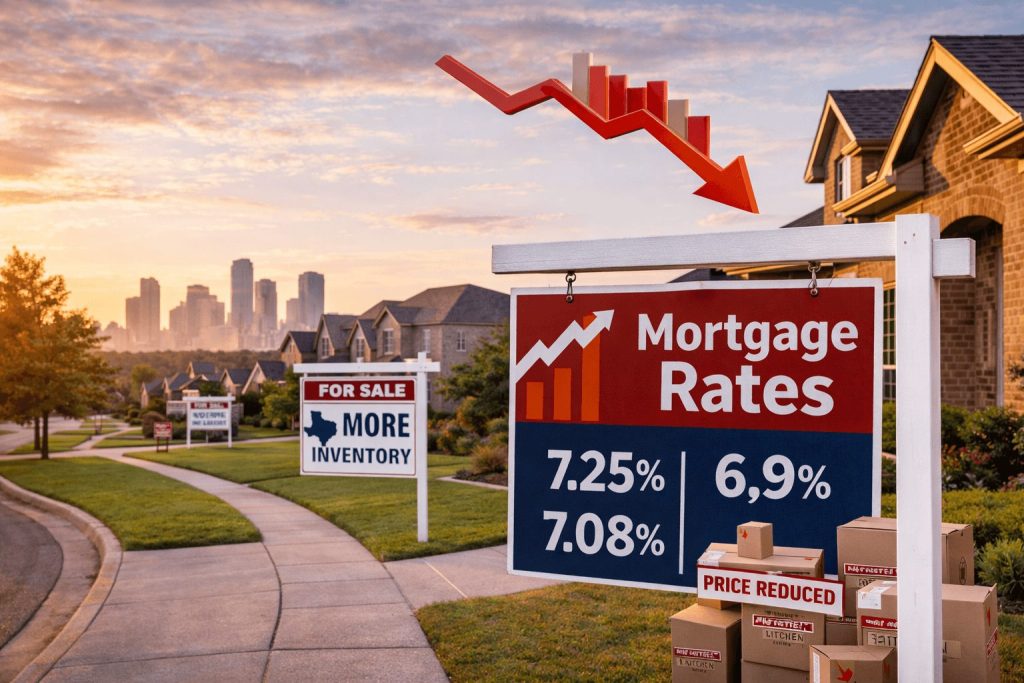 mortgage rates driving real estate prices